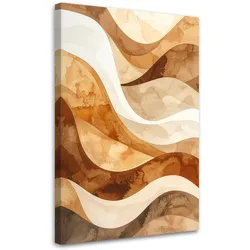 LEINWANDBILD 3D und geometrisch 60x90cm