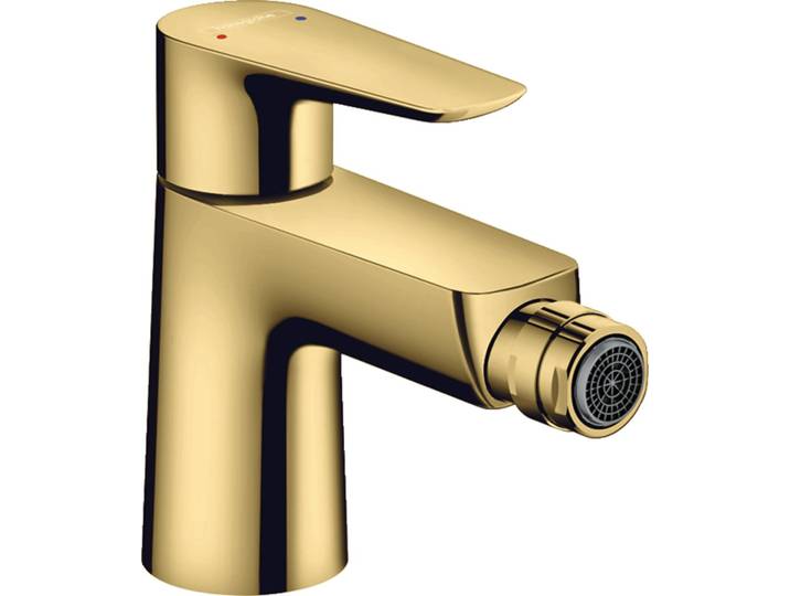 Talis E Mitigeur bidet avec tirette et vidage, Aspect Doré poli (71720990)