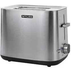 Muse ToasterEdelstahl, Toaster, Silber