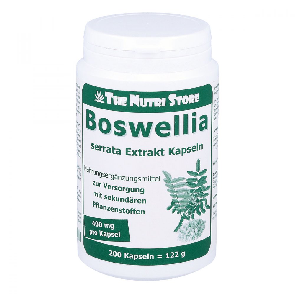 Hirundo Products Boswellia 400 mg Extrakt vegetarische Kapseln 00134309