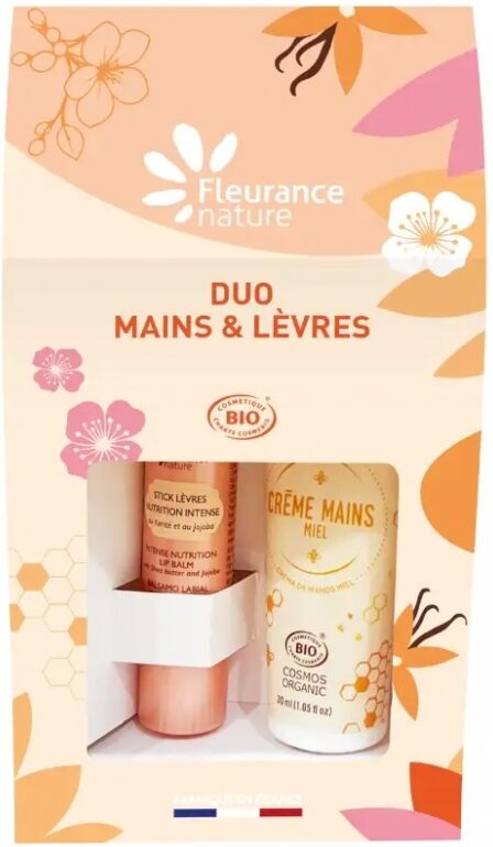 Fleurance Nature Duo Mains & Lèvres Miel 2 Piezas