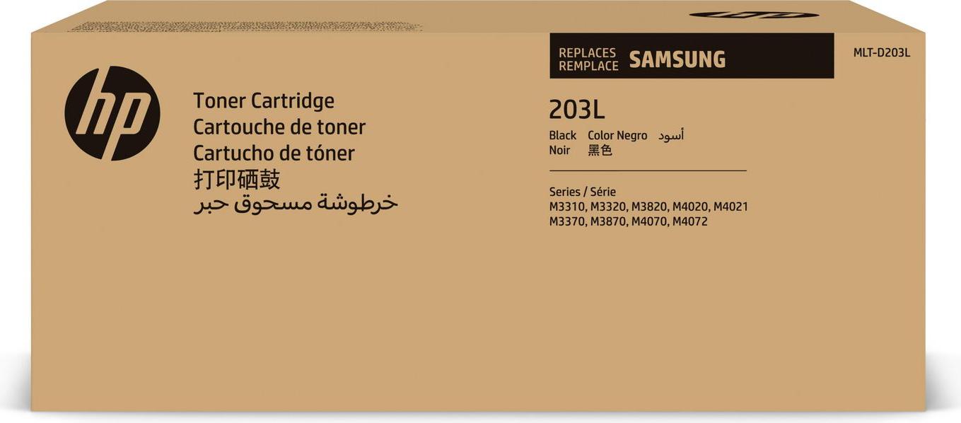 HP Toner/MLT-D203L Hohe Ergiebigkeit BK, SU897A