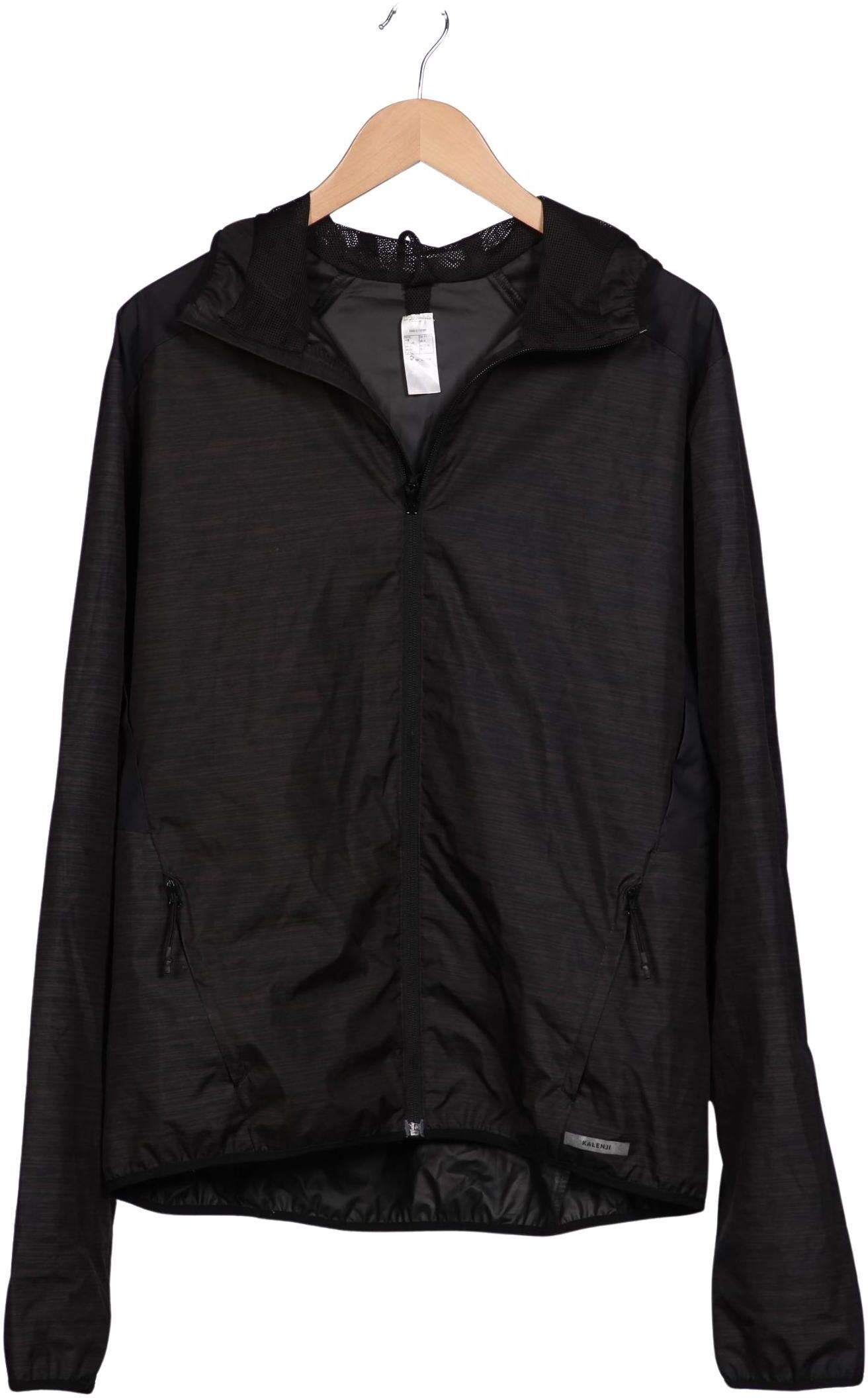 quechua Herren Jacke, Schwarz, Gr. XL, Synthetik - Second Hand