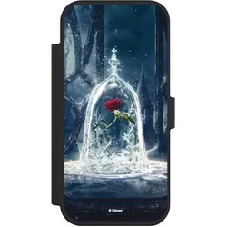 Nivocase Klapphülle für Apple iPhone Air Handyhülle aus Kunst Leder NIVOflip schwarz Die Schöne und das (Apple iPhone Air), Smartphone Hülle, Schwarz