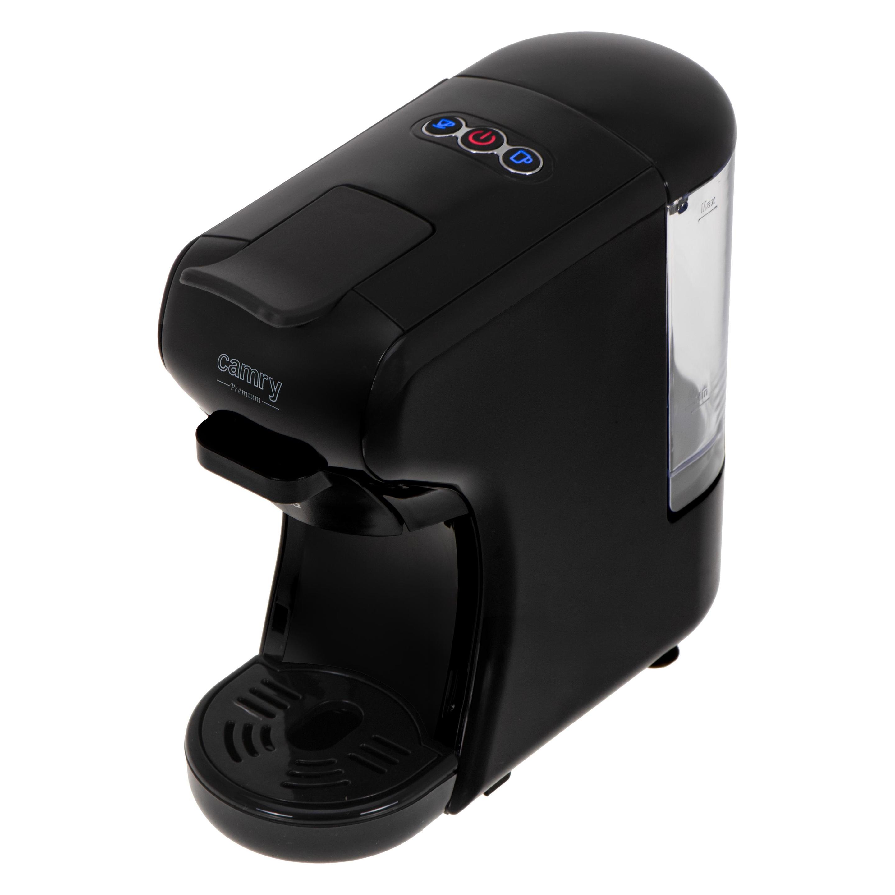 Camry Multi-capsule espresso machine | CR 4414bb | Pump pressure 19 bar | Capsule | 1450 W | Black (Lavazza Blue, Lavazza o modo mio, NESCAFÉ Dolce Gusto, NESPRESSO Vertuo) (cr_4414bb)