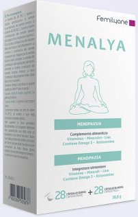 Femilyane Menalya Menopause 28 Hard Capsules + 28 Soft Capsules