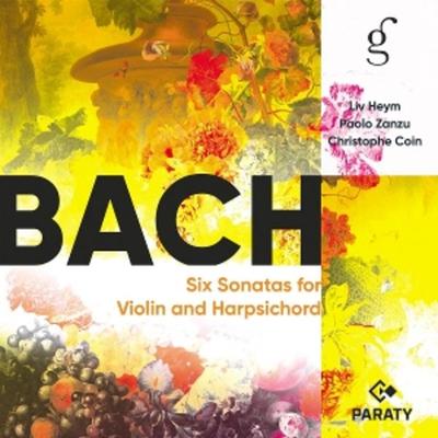 Bach: Six Sonatas for Violin and Harpsichord - Christophe Coin Paolo Zanzu Liv Heym, CD
