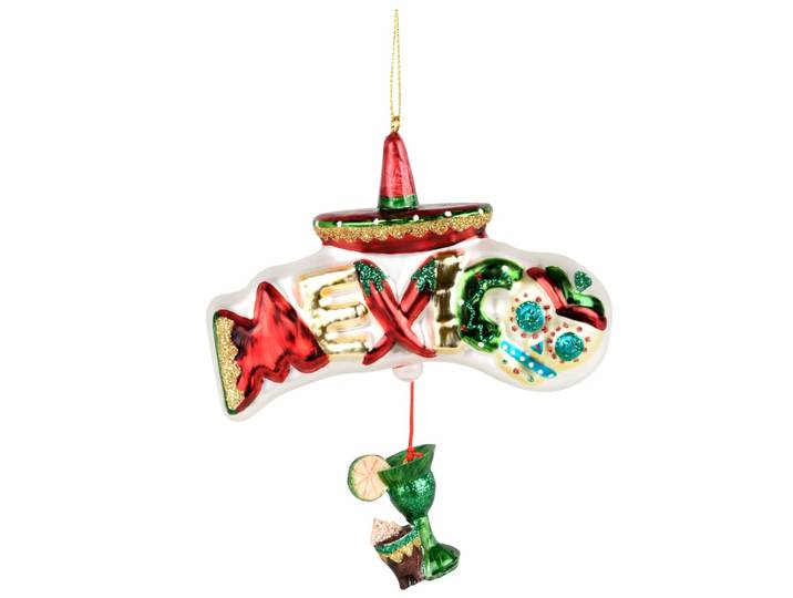 Weihnachtsdeko Anhänger, mehrfarbig