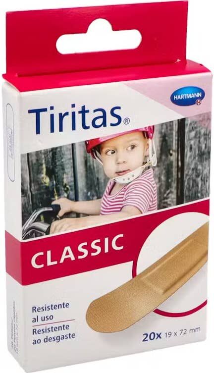 HARTMANN Tiritas Clásicas 20 uds (19x72 mm)