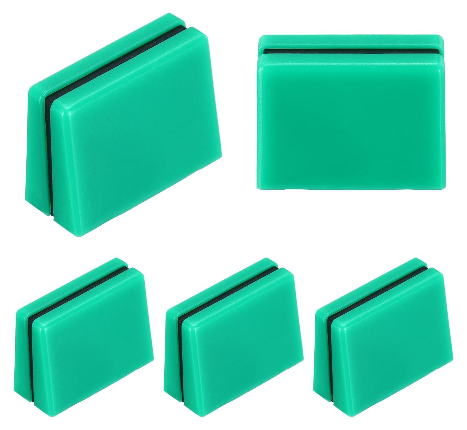 Dripio Fader-kappen groen/zwart voor DJ-controllers, 5 stuks