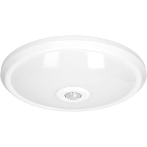 Böttcher-AG Deckenleuchte weiß, LED, Ø 29 cm, 12 Watt / 800 Lumen, mit Bewegungsmelder, neutralweiß