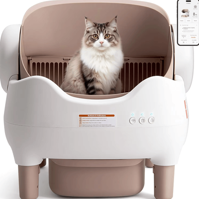 Inspire Curations VOFORD Extra Large Self Cleaning Cat Litter Box With Smart App Control VOFORD Extra Large Self Cleaning Cat Litter Box With Smart App Control