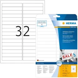Herma, Etiketten, Etiketten