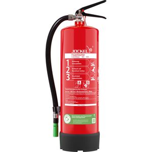Jockel Feuerlöscher S6LJFM34 Green 2.0, 6 Liter, Schaumlöscher, 34A, 144B, frostsicher, fluorfrei