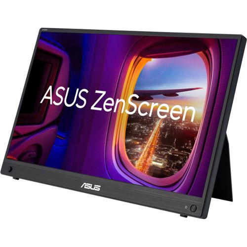 15,6" (39,62cm) Asus ZenScreen MB16AHG schwarz 1920x1080 1xMini-HDMI / 2xUSB-C 2.0 mit Displayport 1.2