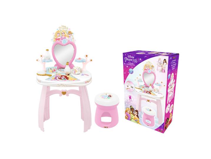Coiffeuse Disney Princesse avec 10 accessoires