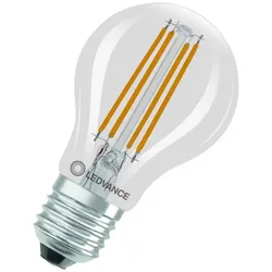 Ledvance E27 LED Lampe Classic dimmbar klar 4,2W wie 40W 2700K warmweißes Licht CRI97 sehr hohe Farbwiedergabe