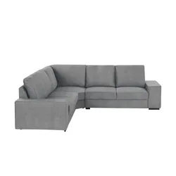 Ecksofa  Renée , grau , Maße (cm): B: 280 H: 90 T: 280.0