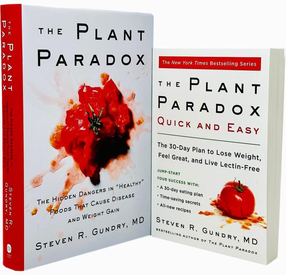 Harper The Plant Paradox & The Plant Paradox Quick and Easy 2 Book Collection Set by Steven R. Gundry – 30-Day Diet Plan & Health Guide