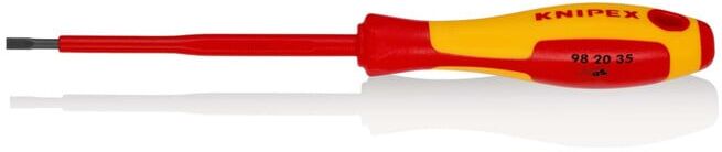 Tournevis, pour vis à tête fendue Knipex (98 20 35)