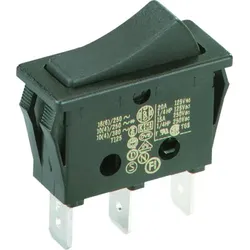 Bachmann 924.092 Wippenschalter Serie 3652, Umschalter, unbel., 1polig, s/s 924092