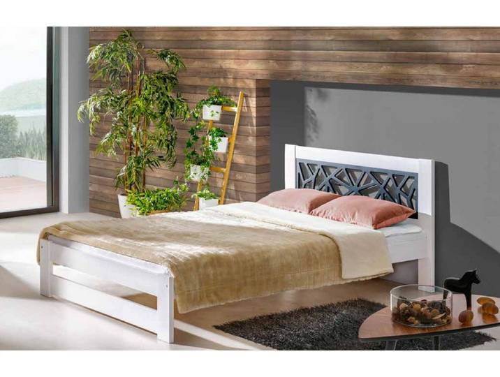 Xlmoebel Holzbett Elegantes Doppelbett aus Holz mit edlem Polster in modernem Design (Doppelbett, Doppelbett), Hergestellt in Europa