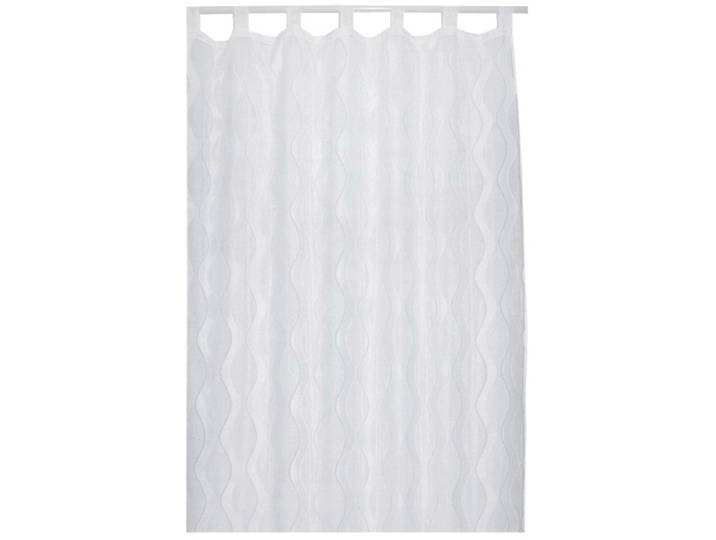 Vorhang ALEX 140x240cm pfote / kräuselband durchsichtig weiss