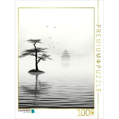 CALVENDO Puzzle Japan, Natur - Ruhe | 1000 Teile Lege-Größe 64x48cm Foto-Puzzle für glückliche Stunden