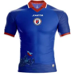 Saeta, Herren, Fussballtrikot, Authentisches Heimtrikot Haiti Coupe du Monde 2026 (M), Blau