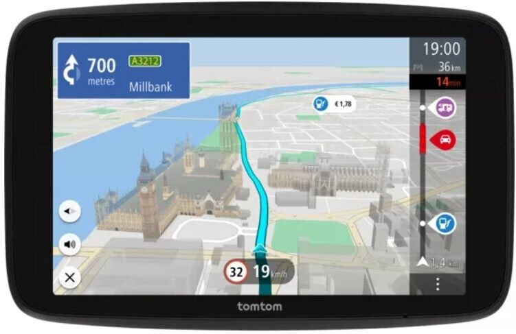 Gps Tomtom Camping-car Go Camper Max 7" Premium Pack 2ème Génération Carte Monde