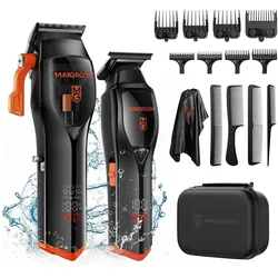 Maxgroom, Trimmer + Haarschneider, WF-3908 Multifunktions-Haarschneidemaschine mit Trimmer - schwarz