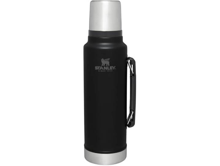 Stanley Classic Legendary Vakuumflasche, 1,5 qt breite Öffnung mit auslaufsicherem Becherdeckel, hält Getränke heiß oder kalt, verstaubar für Reisen, isolierte Edelstahl-Thermoflasche, BPA-frei