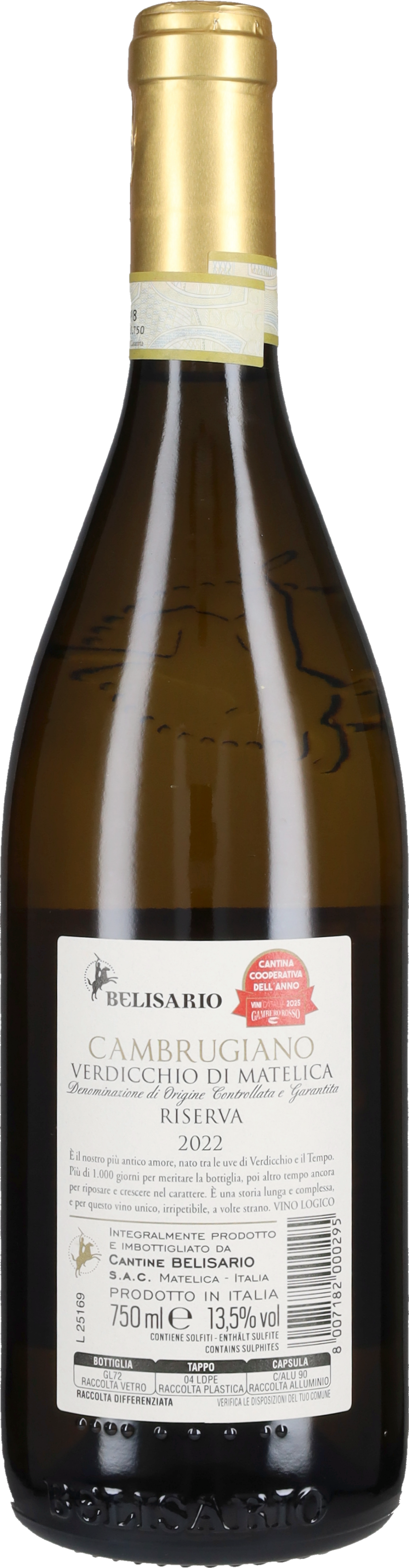 Belisario Verdicchio di Matelica Riserva 'Cambrugiano' 2023