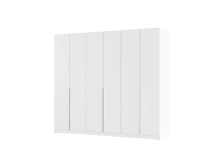 Kleiderschrank weiß 271 cm - rauch - ALABAMA