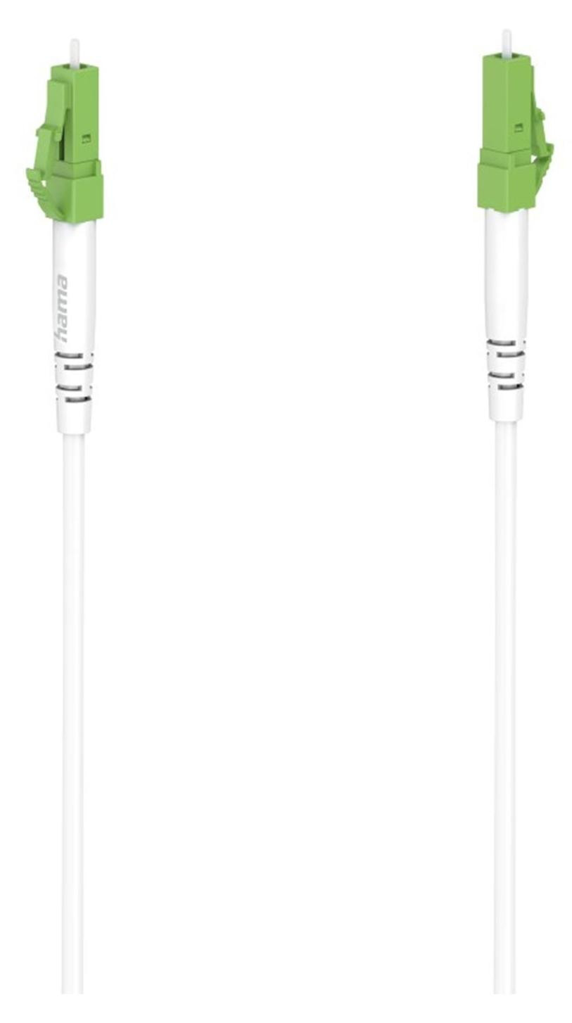 Hama LC/APC G.652D Glasvezelkabel met LC-connector, 15 meter