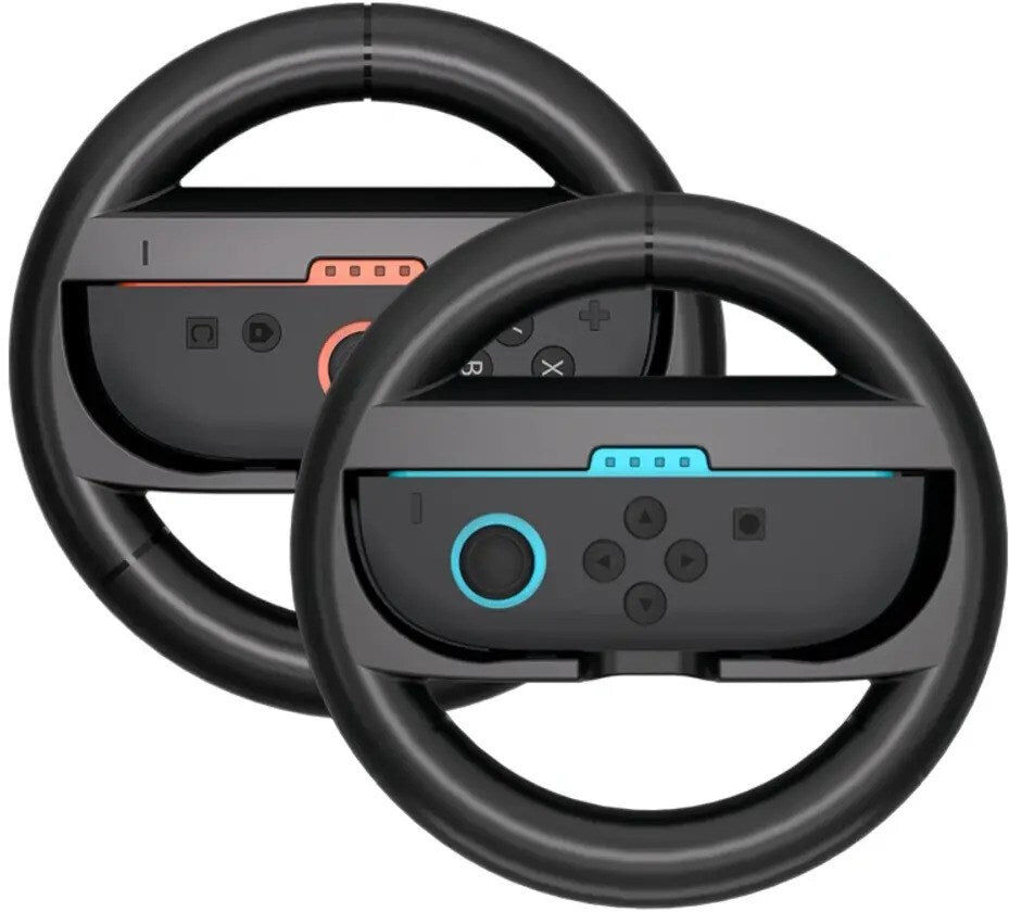 Nintendo Switch 2 Joy-Con Hurtel Rat-Tilbehør - 2 stk. - Sort