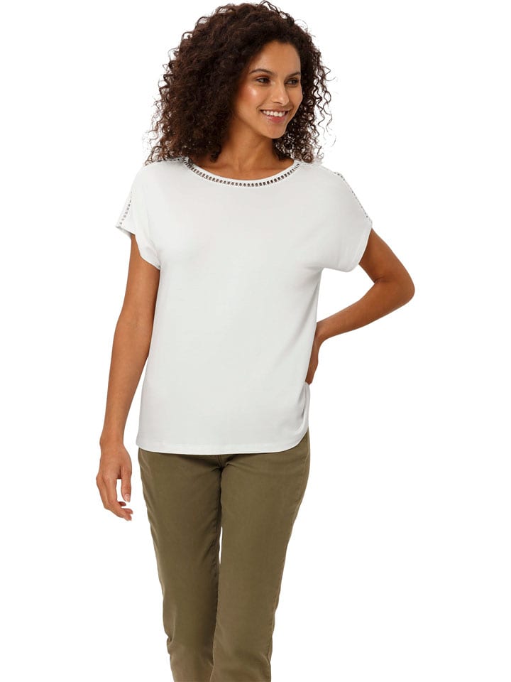 Heine Shirt in Weiß - 38