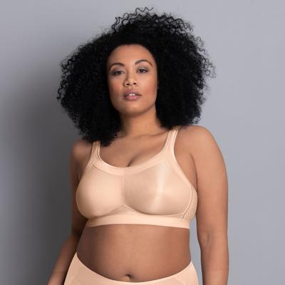 Sport-BH ANITA ACTIVE "Momentum", Damen, Gr. 95, Cup F, braun (caramell), Microtouch, Obermaterial: 70% Polyester, 15% Elasthan, 15% Polyamid, Glanzfaden, clean, unifarben, regular fit, BHs Sport-BH, ohne Bügel, elastisch, nahtlos, weich,...