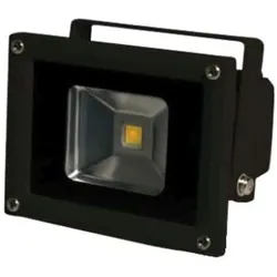 Synergy 21, Arbeitsleuchte, LED Spot Outdoor Baustrahler 10W schwarzes Gehäuse rot V2 (900 lm)
