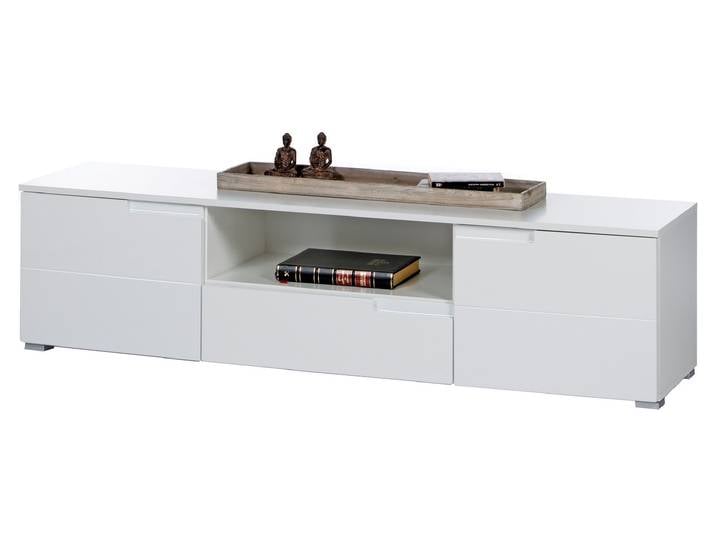 TV - Lowboard weiß hochglanz 165 cm TV - Board - SPICE