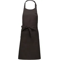 Kariban Latzschürze K885 chocolate one size