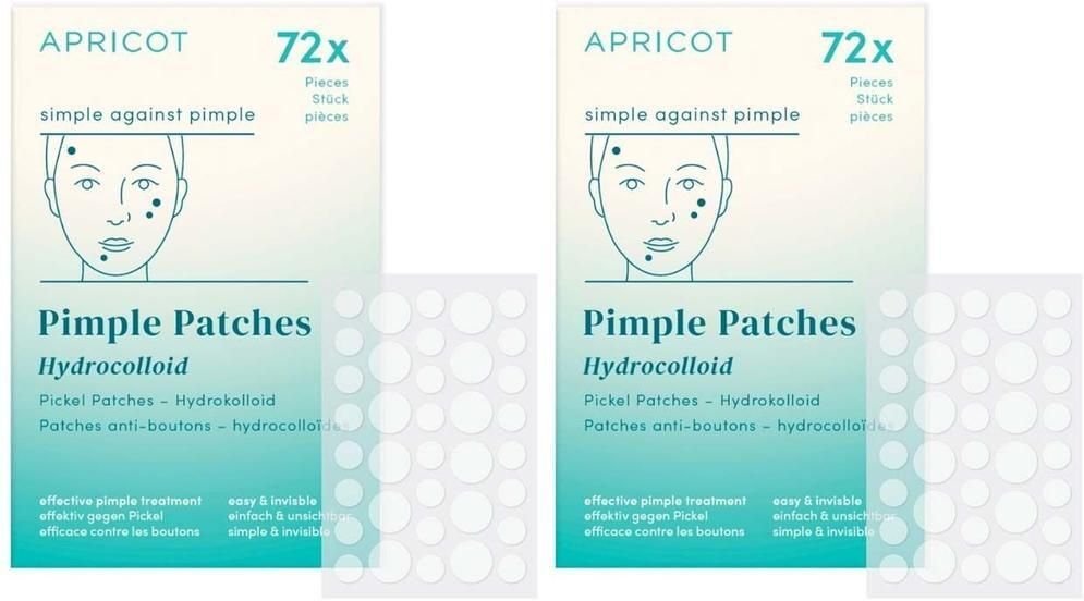 Apricot Pickel Patches simple against pimple 2x 2x72 St Pflaster