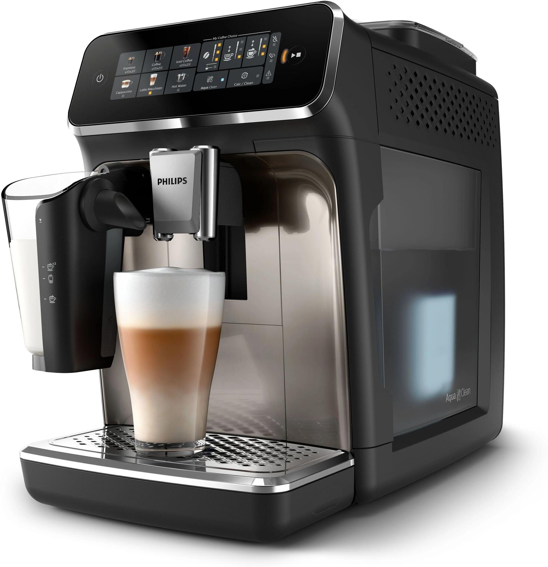 Philips Kaffeevollautomat "Series 3300 EP3347", Energieeffizienz: B, schwarz, B:24,6cm H:43,3cm T:37,2cm, Kaffeevollautomaten, Kaffeevollautomat schwarz Einheitsgröße
