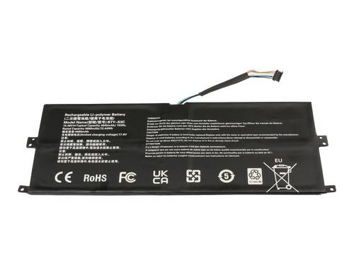 Ipc-computer Notebook-Akku Akku BTY-S3C Replace 15.48V 4845 mAh