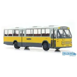 Artitec Fertigmodell Regionalbus NZH 6915 DAF Vorderseite 1 Ausstieg Mitte 487.070.11