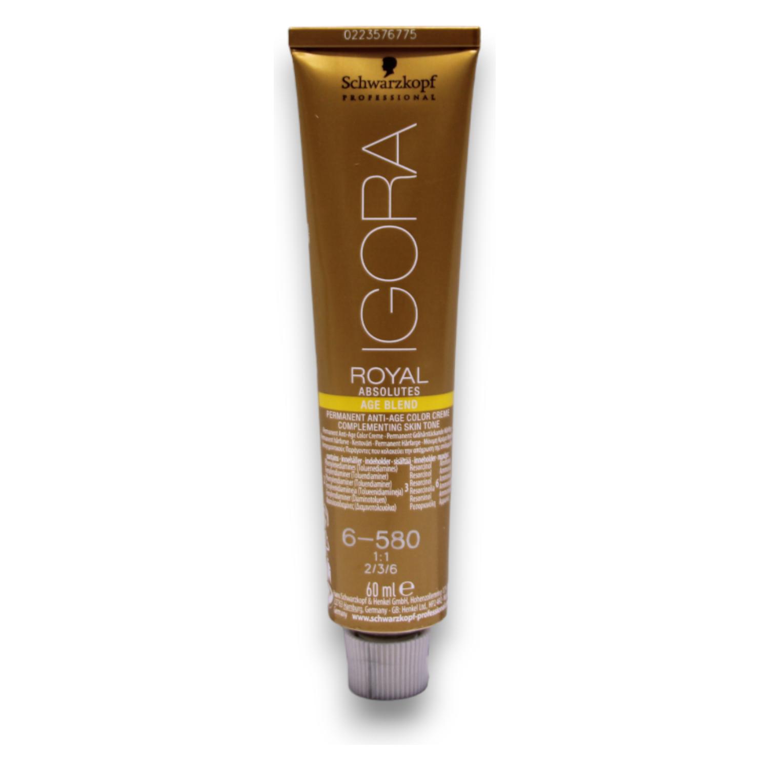 Schwarzkopf Professional Igora Royal Absolutes 60ml (6-580 Golden Red Chestnut) (34033956)