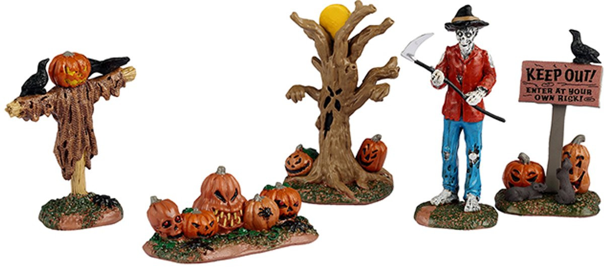 Lemax Spooky Town Creepy Pumpkin Patch Halloween Decoratie voor op tafel