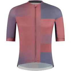 Shimano, Herren, Velotrikot, Men Veloce SS Jersey metallic maroon (XL), Rot, XL