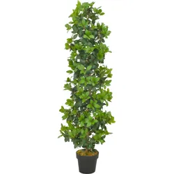 Décoshop26 - Künstliche Pflanze mit Topf grüner Lorbeer 150 cm Innendekoration DEC022026 DEC022026