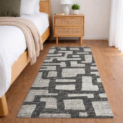Addison Rugs Premium Washable Super Soft Geo Jenkins Dream Shag Rug
